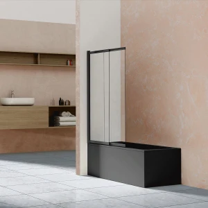 Шторка на ванну Vincea VSB-1E100CLB 100x145