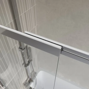 Шторка на ванну BelBagno LUCE-VF-11-90/145-C-Cr 90x145