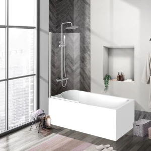Шторка на ванну BelBagno UNO-V-1-70/150-C-Cr 70x150