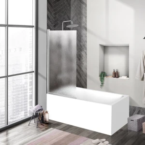 Шторка на ванну BelBagno UNO-V-1-90/150-CH-CR 90x150