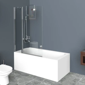 Шторка на ванну BelBagno UNO-V-11-100/150-C-Cr 100x150