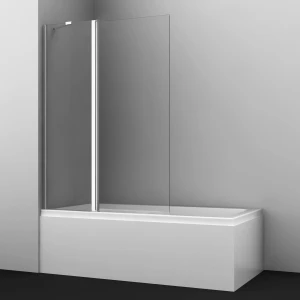 Шторка на ванну Wasserkraft Salm 27P02-110 Fixed 110x140
