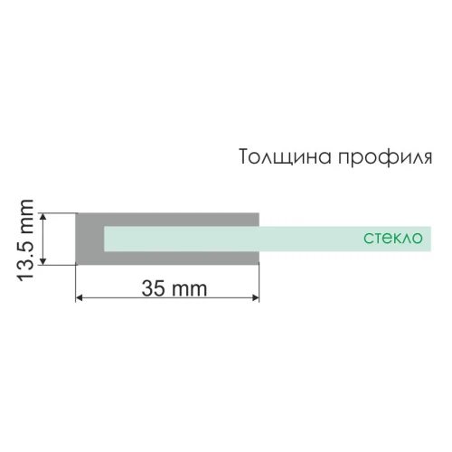 Шторка на ванну Wasserkraft Berkel 48P02-110 Fixed 110x140