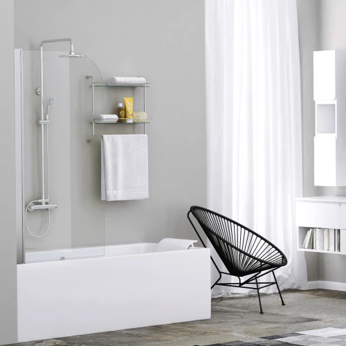 Шторка на ванну Wasserkraft Leine 35P01-80 80x140