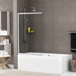 Шторка на ванну Wasserkraft Main 41S02-80 80x140