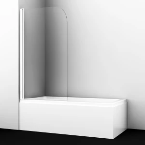 Шторка на ванну Wasserkraft Leine 35P01-80WHITE 80x140