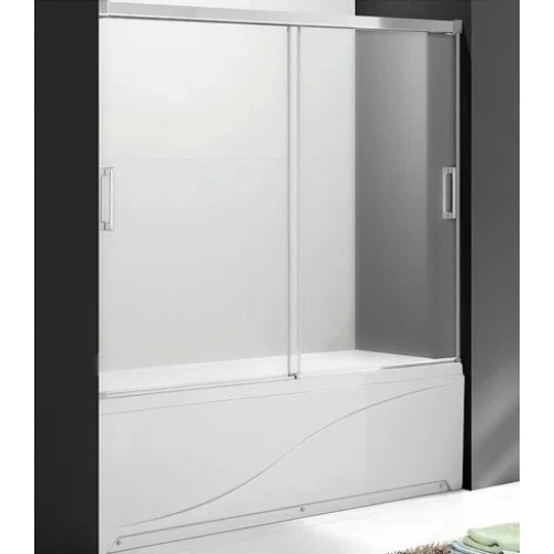 Шторка на ванну Cezares Tandem Soft VF 2 200x145 стекло рифленое