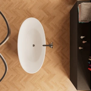 Акриловая ванна Frank F6015 White 150x80