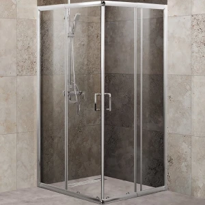 Душевой уголок BelBagno UNIQUE-A-2-75/90-C-Cr 90х90 стекло прозрачное