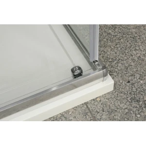 Душевой уголок BelBagno UNO-AH-1-120/80-P-Cr 120х80 стекло рифленое