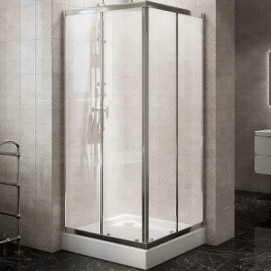 Душевой уголок BelBagno DUE-A-2-80-C-Cr 80х80 стекло прозрачное