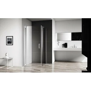 Душевой уголок BelBagno MARMI-AH-1-80/90-C-Cr 80х90 стекло прозрачное