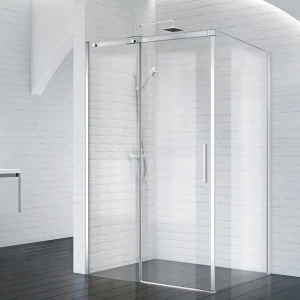 Душевой уголок BelBagno ACQUA-AH-1-100/90-C-Cr 100х90 стекло прозрачное
