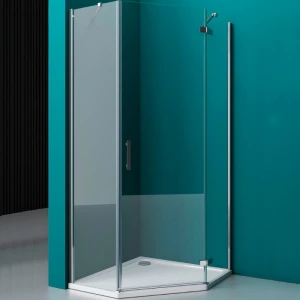 Душевой уголок BelBagno KRAFT-P-1-90-C-Cr-R 90х90 стекло прозрачное