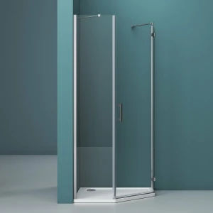 Душевой уголок BelBagno KRAFT-P-1-90-C-Cr-R 90х90 стекло прозрачное