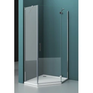 Душевой уголок BelBagno KRAFT-P-1-90-C-Cr-R 90х90 стекло прозрачное