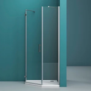 Душевой уголок BelBagno KRAFT-P-1-80-C-Cr-L 80х80 стекло прозрачное