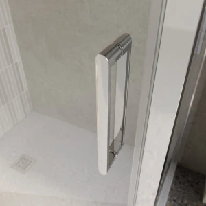 Душевой уголок BelBagno LUCE-AH-1-100/90-C-Cr 100х90 стекло прозрачное