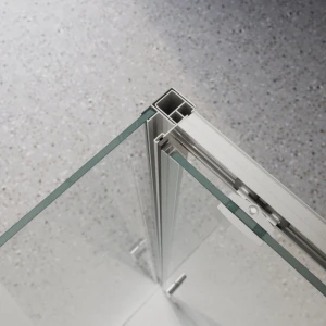 Душевой уголок BelBagno LUCE-AH-1-100/90-C-Cr 100х90 стекло прозрачное
