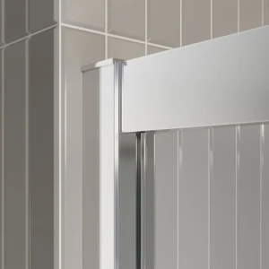Душевой уголок BelBagno LUCE-A-1-100/100-C-Cr 100х100 стекло прозрачное