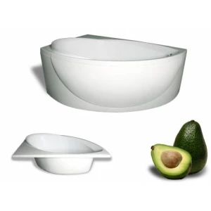 Ванна из литьевого мрамора Avstrom Avokado 170x120 L