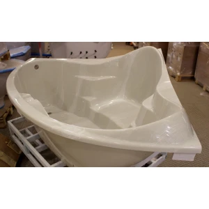 Ванна из литьевого мрамора Цвет и Стиль Бореаль НТ 145x145