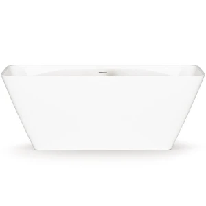 Ванна из литьевого мрамора PAA Quadro 159x70 Glossy Alpine White