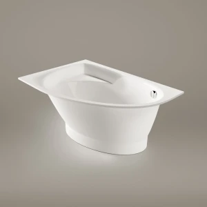 Ванна из литьевого мрамора PAA Tre D 150x100 Glossy Alpine White