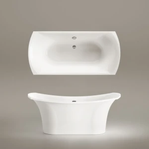Ванна из литьевого мрамора PAA Bel Canto 180x85 Glossy Alpine White