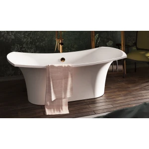 Ванна из литьевого мрамора PAA Bel Canto 180x85 Glossy Alpine White