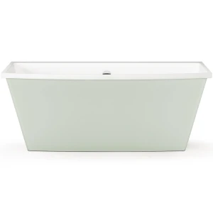 Ванна из литьевого мрамора PAA Step 170x89 Glossy Alpine White/Glossy Fog