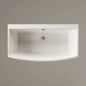 Ванна из литьевого мрамора PAA Step 170x89 Glossy Alpine White