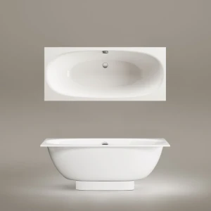 Ванна из литьевого мрамора PAA Verso 170x75 Glossy Alpine White