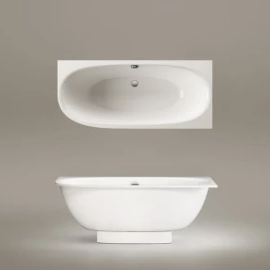 Ванна из литьевого мрамора PAA Verso A 170x75 Glossy Alpine White