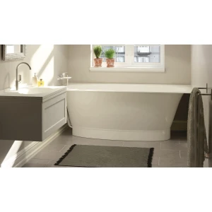 Ванна из литьевого мрамора PAA Uno Grande 170x75 Glossy Alpine White