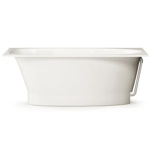 Ванна из литьевого мрамора PAA Uno Grande 170x75 Glossy Alpine White