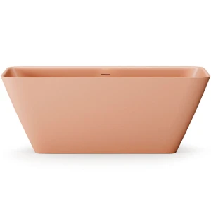 Ванна из литьевого мрамора PAA Quadro 159x70 Glossy Clay