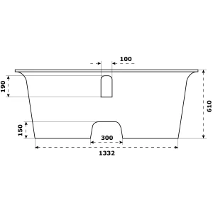 Ванна из искусственного камня Good Door Венеция 170х80