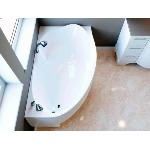Ванна из искусственного камня Фэма Аделина 150x91 L