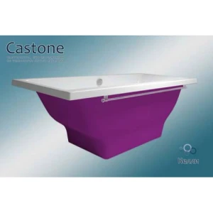Ванна из литьевого мрамора Castone Келли 180x80