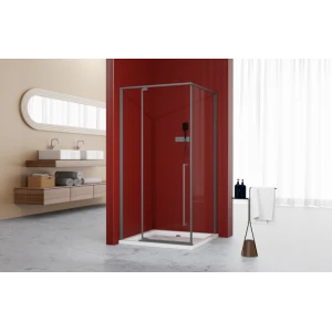 Душевое ограждение Esbano ESA-90KV-GM 90x90 оружейная сталь