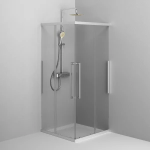Душевой уголок Am.Pm Func Square Slide 90x90 W84G-403-9090-MТ