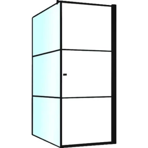 Душевой уголок Berges Dark 90х90 061020R