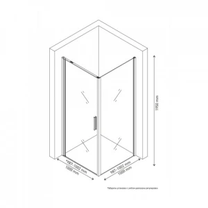 Душевой уголок Berges Legos LS-1 100х100 061038