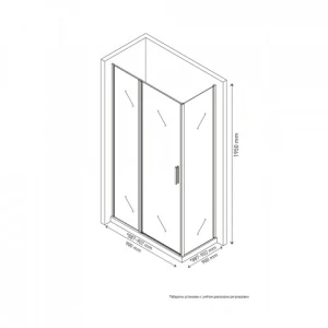 Душевой уголок Berges Legos LS-2 90х90 061040