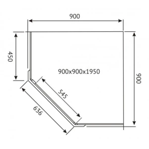 Душевой уголок Berges Oxygen 90х90 061021