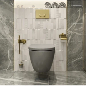 Унитаз подвесной Bocchi Venezia 1295-006-0129 с тонким сиденьем