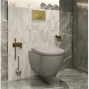 Унитаз подвесной Bocchi Venezia 1295-006-0129 с тонким сиденьем