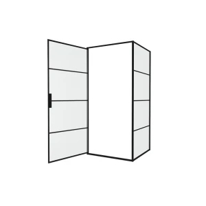 Душевой уголок Bravat Blackline 90х90 BS090.2115B