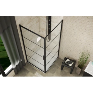 Душевой уголок Bravat Blackline 90х90 BS090.2115B